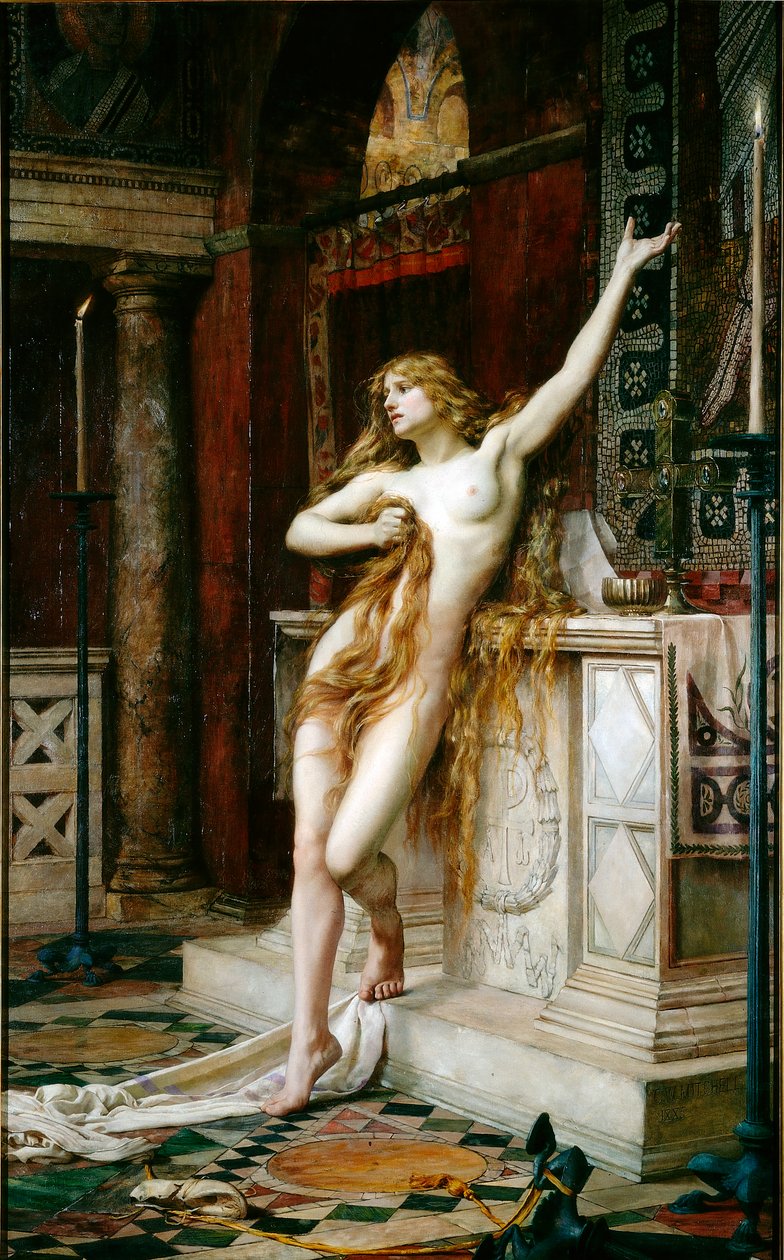 Hypatia by Charles William Mitchell