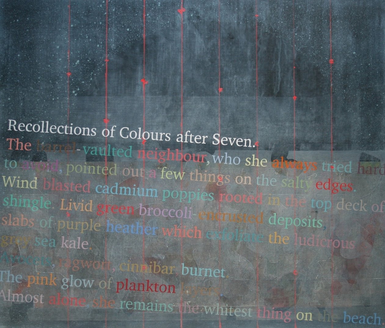 Recollections of Colours After Seven by Charlie Millar