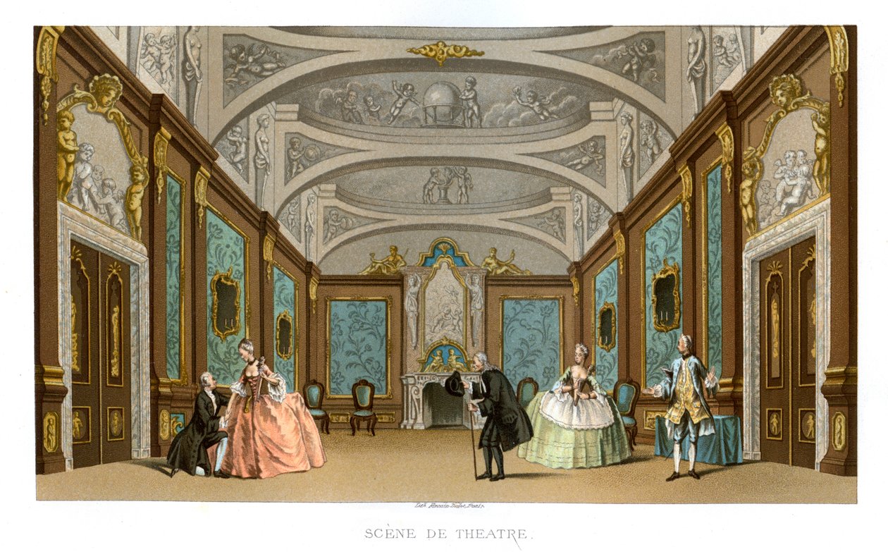 Scene from a Play, 1885 by Charpentier