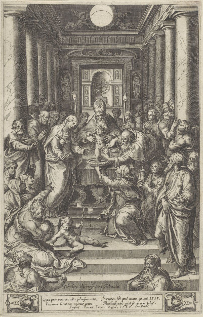 Circumcision of Christ by Cherubino Alberti