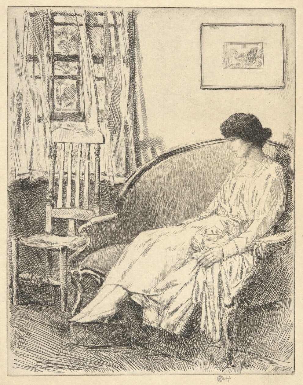 Open Window by Childe Hassam