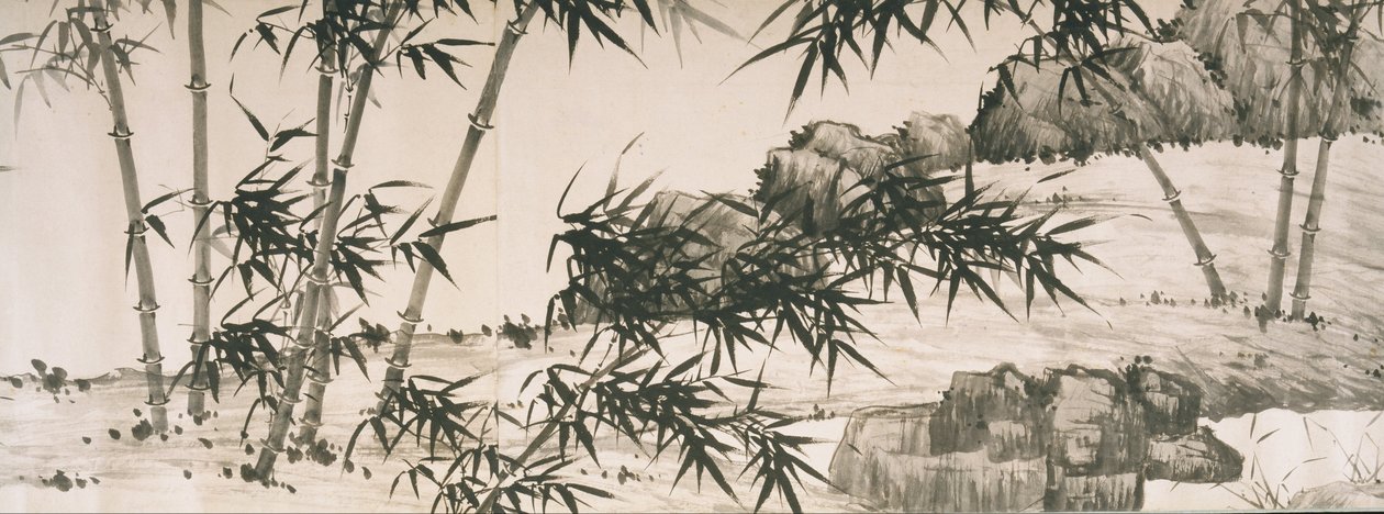 Bamboo under Spring Rain by Chinese Xia Chang