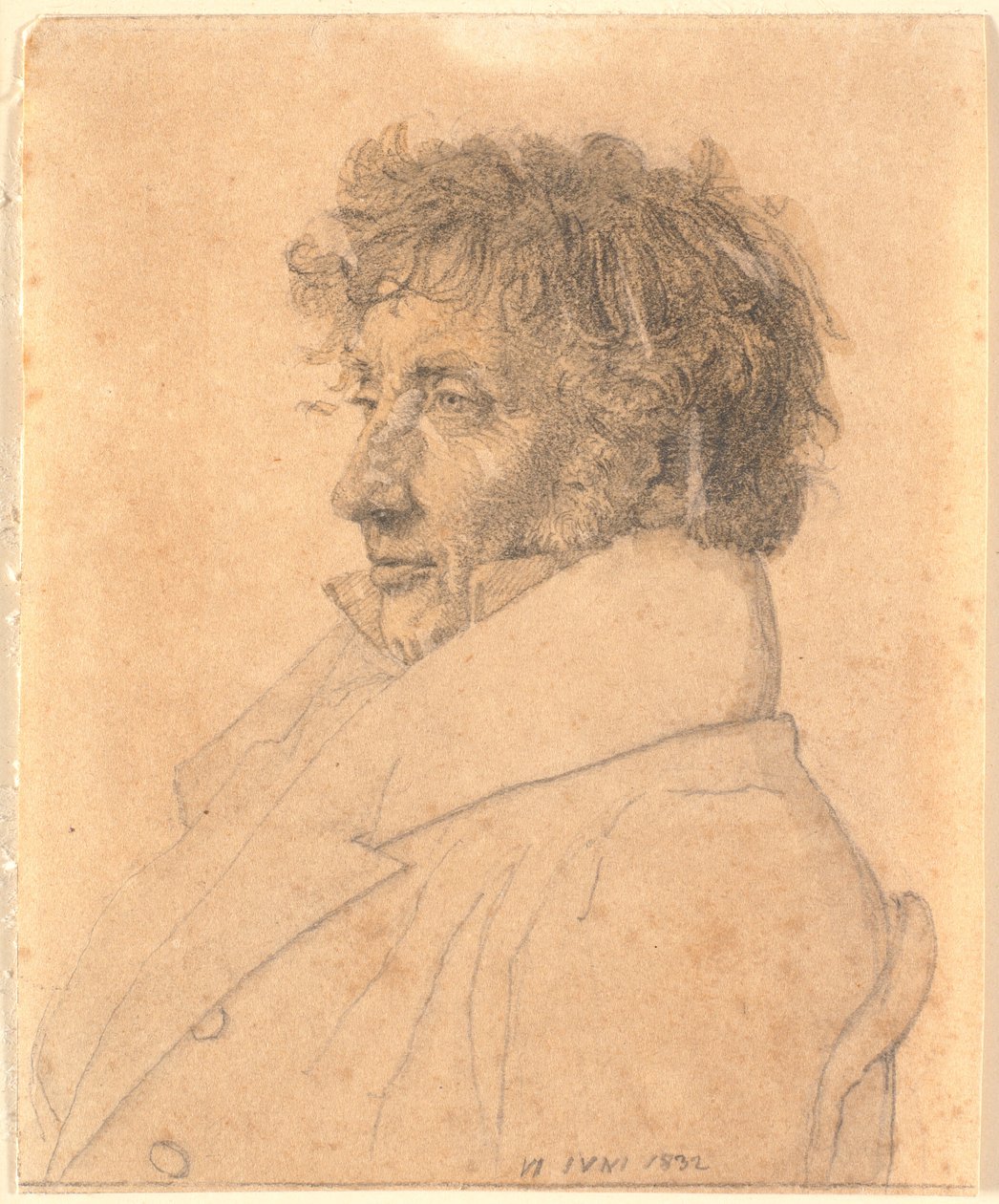 Portrait of Baker P.B. Købke, the Artist