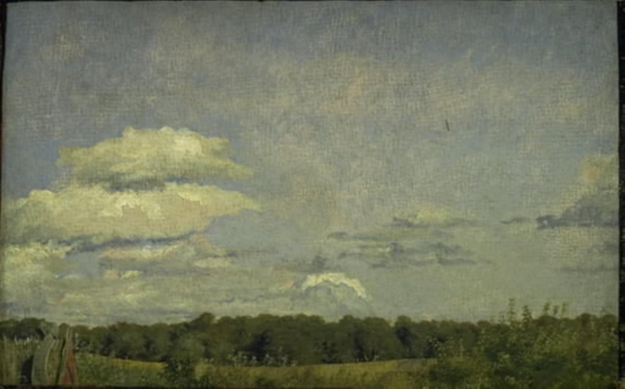 View from Classens Have by Christen Købke