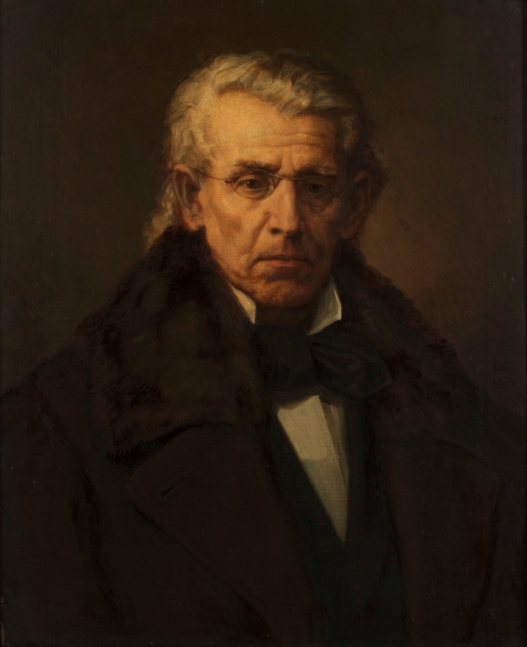 The Painter Josef von Führich by Christian Griepenkerl