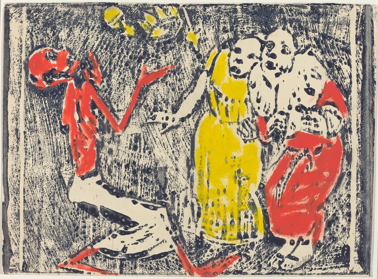 Death as Juggler by Christian Rohlfs