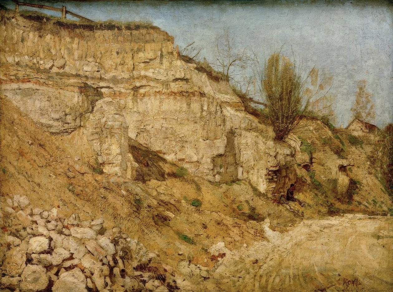 Quarry near Weimar by Christian Rohlfs