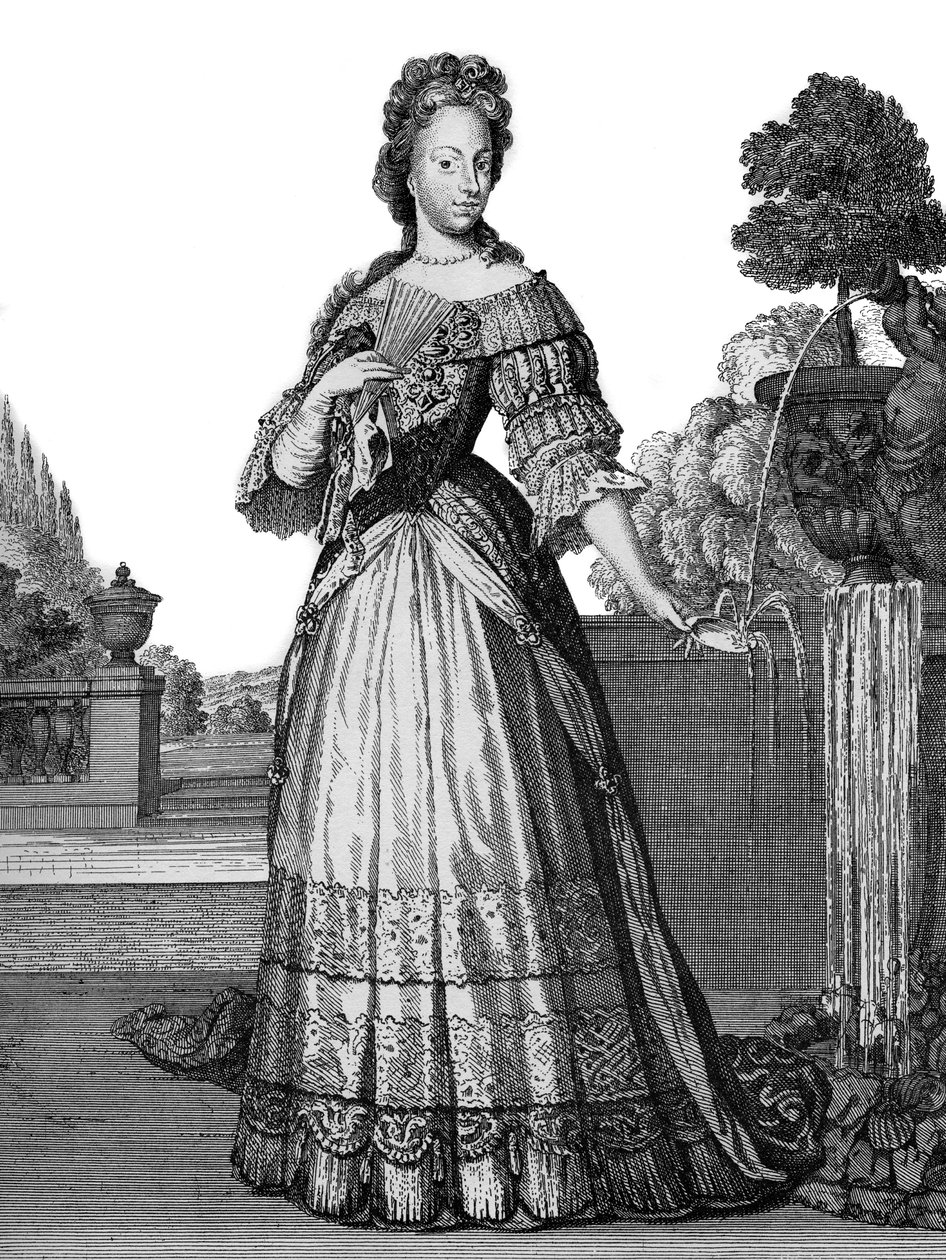 Portrait of Maria Josepha of Austria by Christoph Weigel