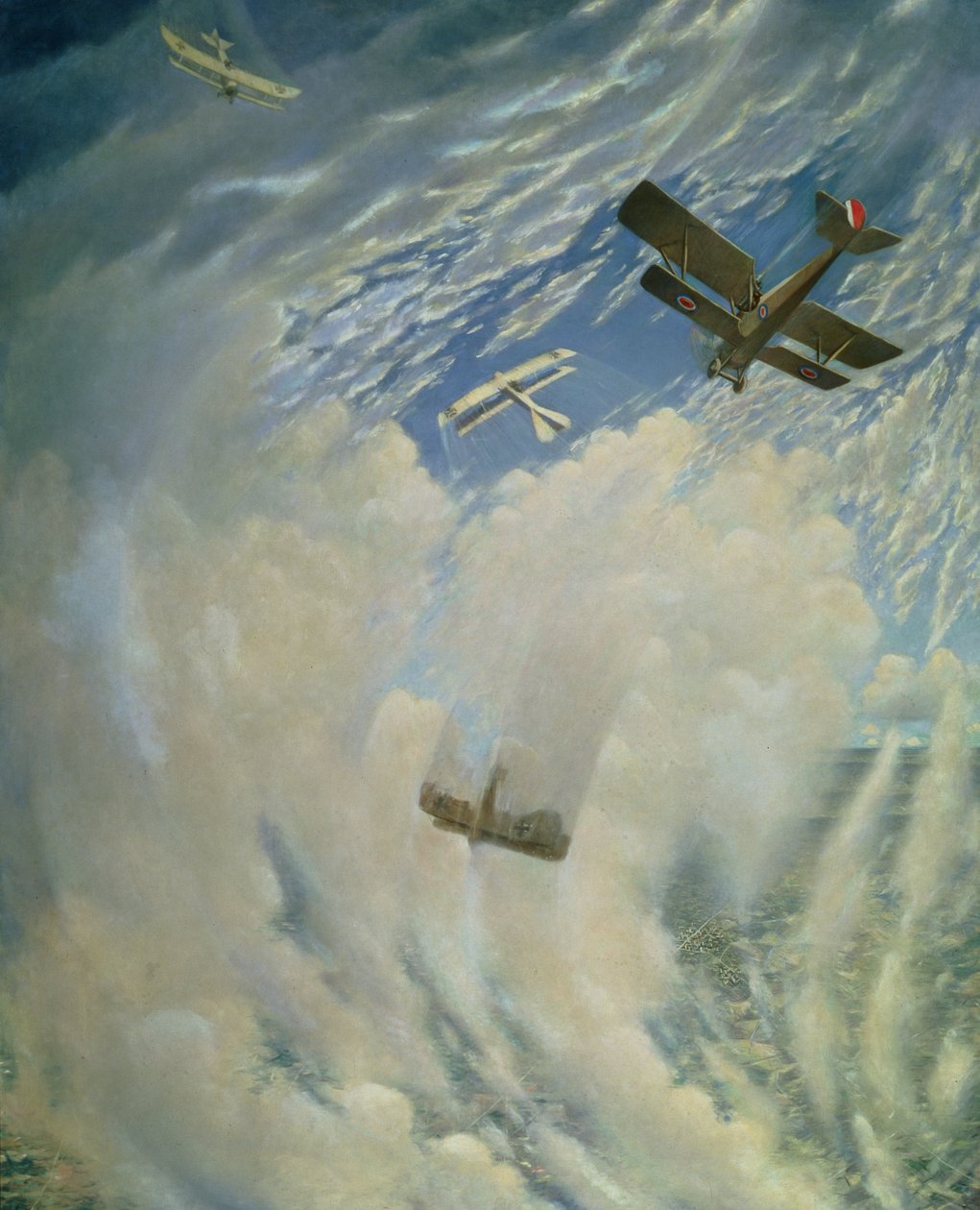 War in the Air by Christopher Richard Wynne Nevinson