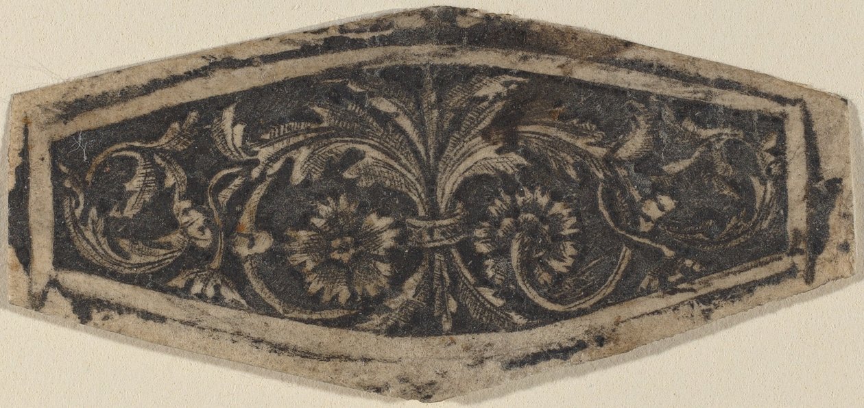 Ornament in Hexagonal Shape by Circle of Francesco Francia