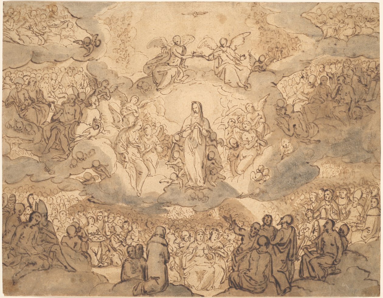 The Virgin, Queen of Heaven by Circle of Francesco Vanni