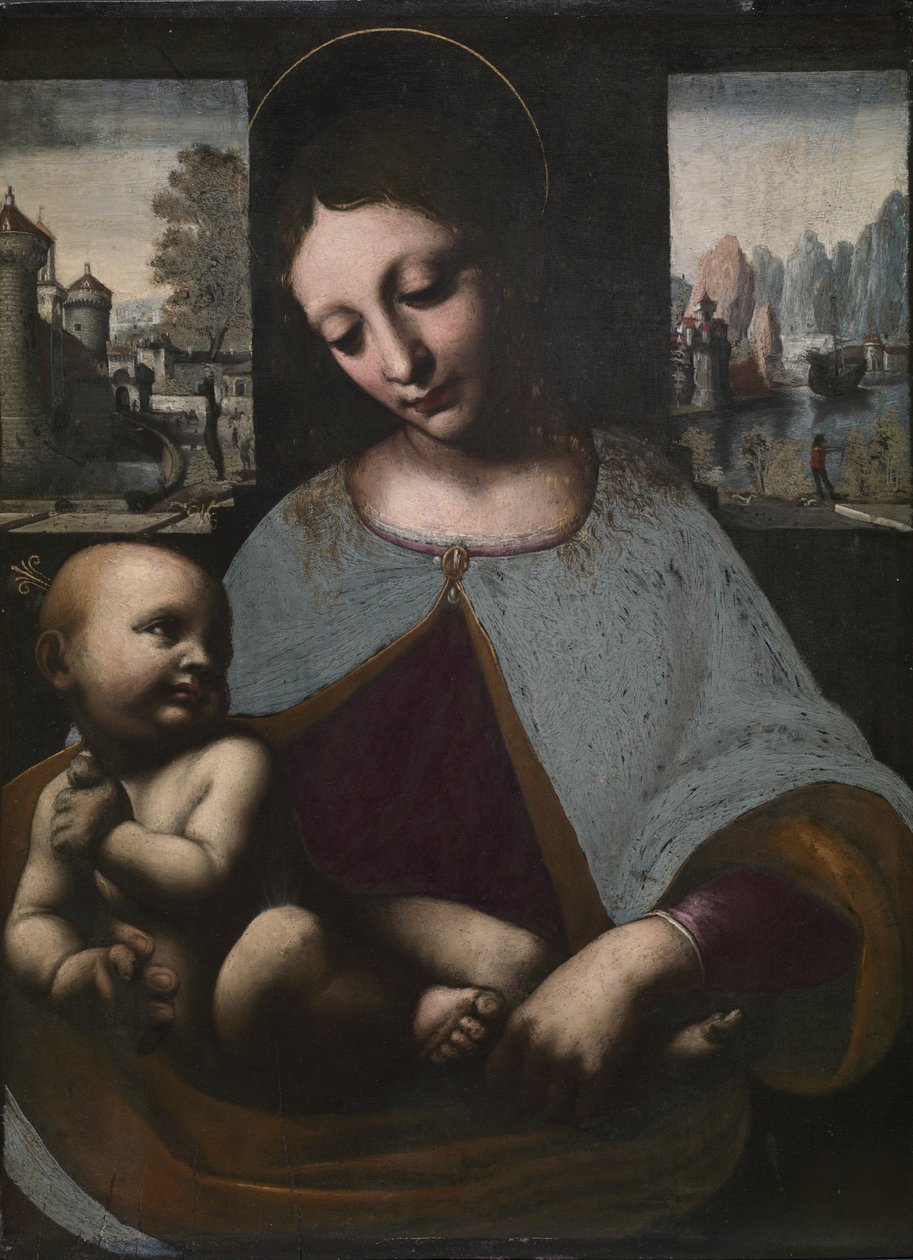 Virgin and Child by Circle of Leonardo da Vinci