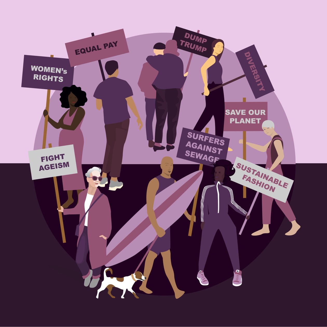 Campaigners by Claire Huntley