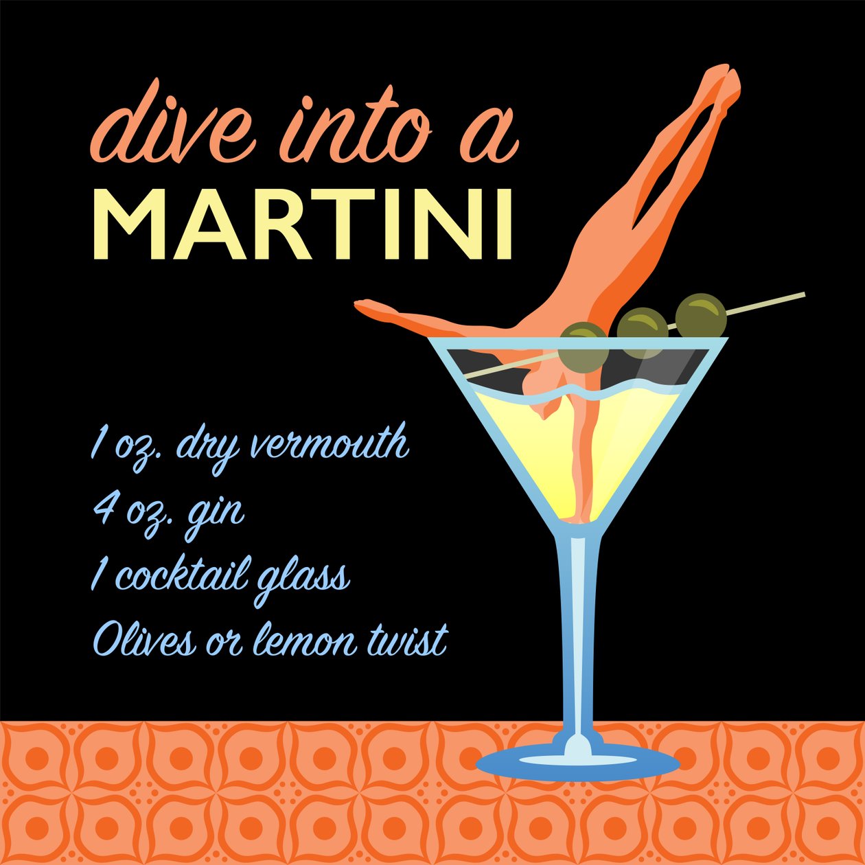 Classic Martini by Claire Huntley
