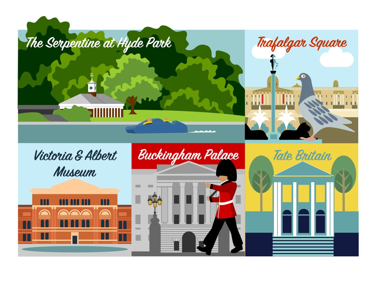 Postcard from London by Claire Huntley
