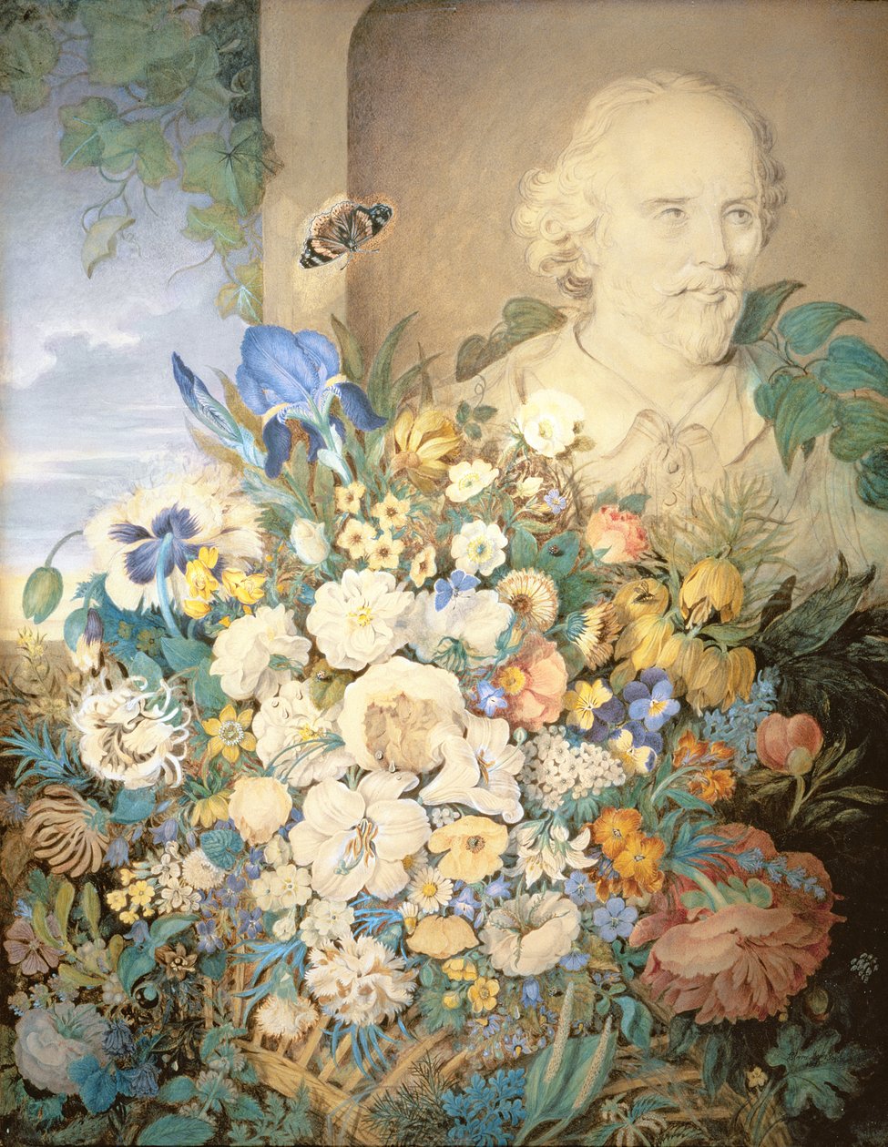 The Flowers of Shakespeare, c.1835 by Clara Maria Pope