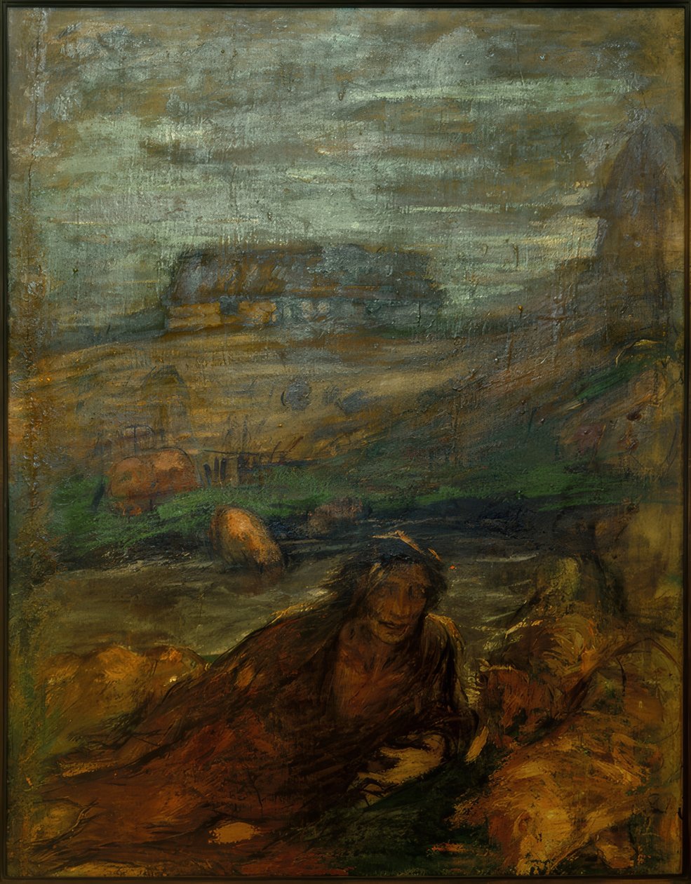 A Swineherd by Clara Siewert