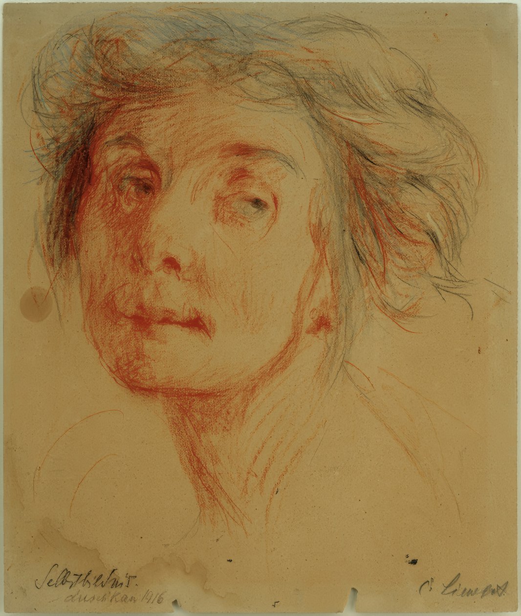 Self-Portrait by Clara Siewert