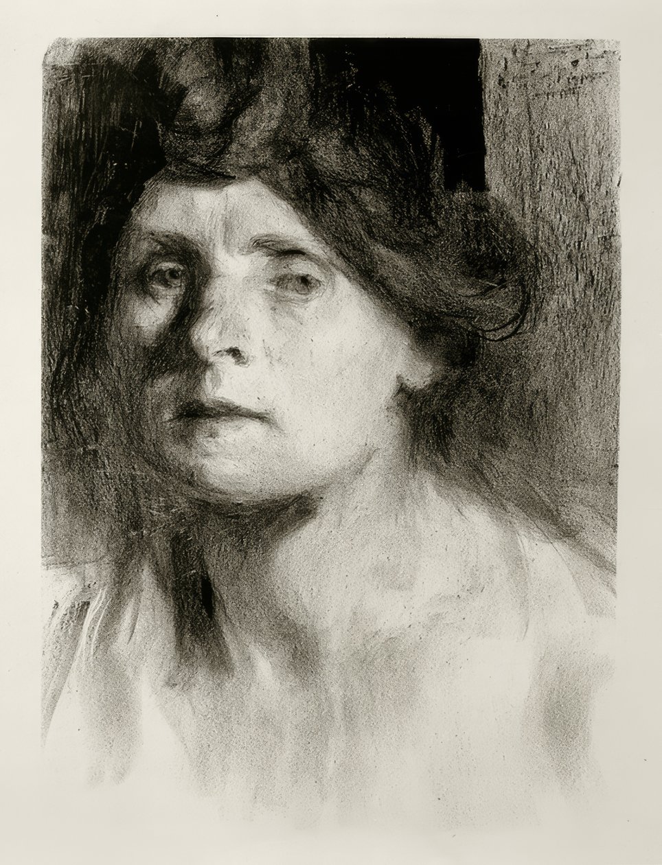 Self-Portrait by Clara Siewert