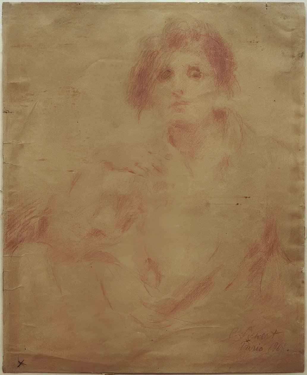 Self-Portrait by Clara Siewert
