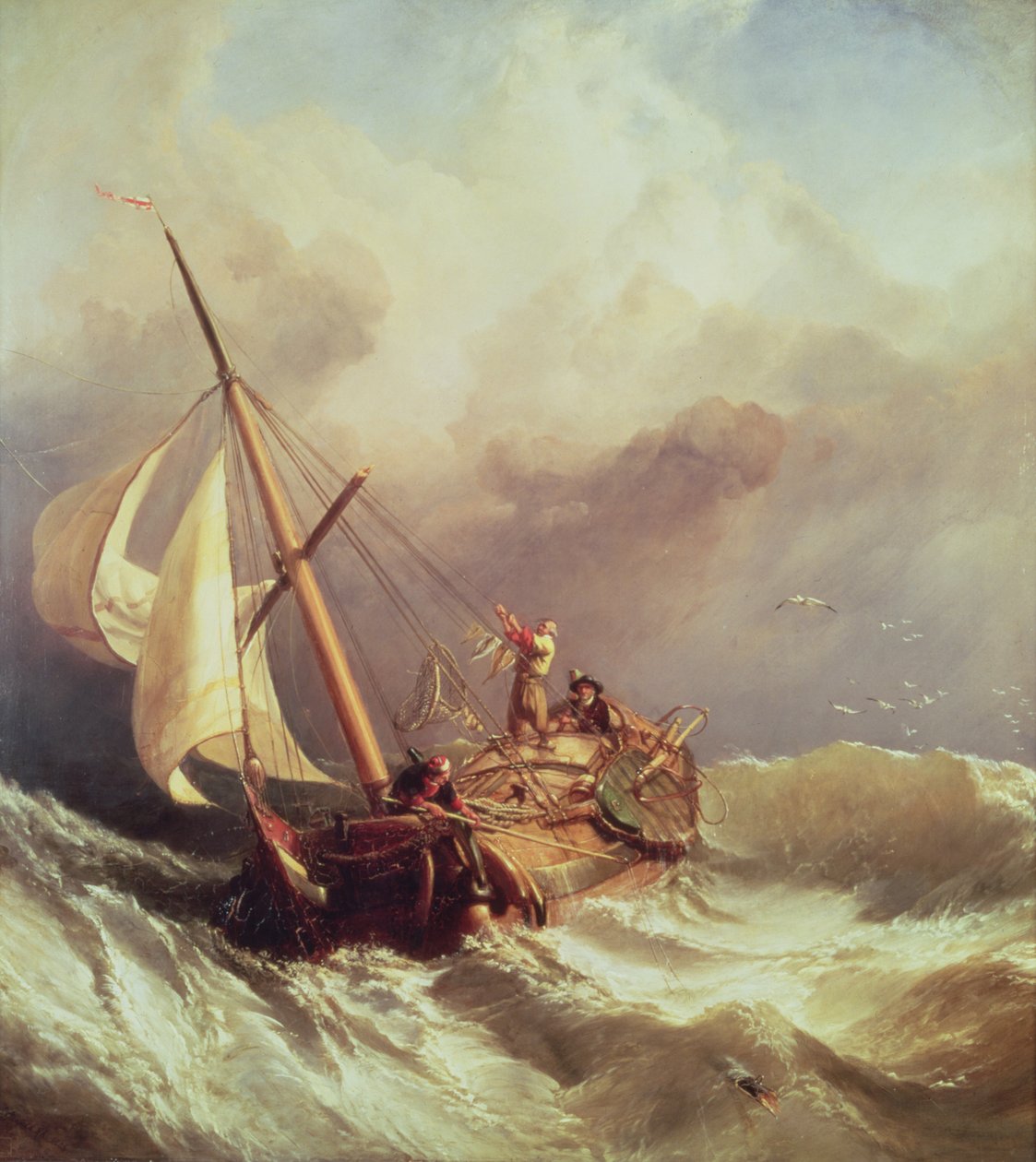 On the Dogger Bank by Clarkson Frederick Stanfield