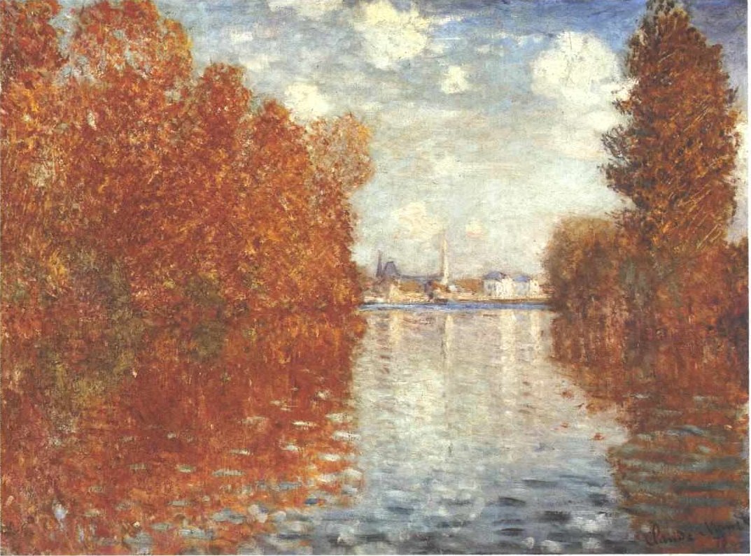 Autumn in Argenteuil by Claude Monet