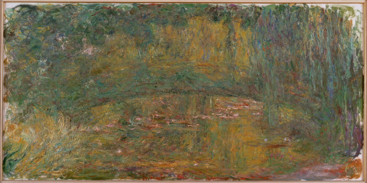The Japanese Bridge by Claude Monet
