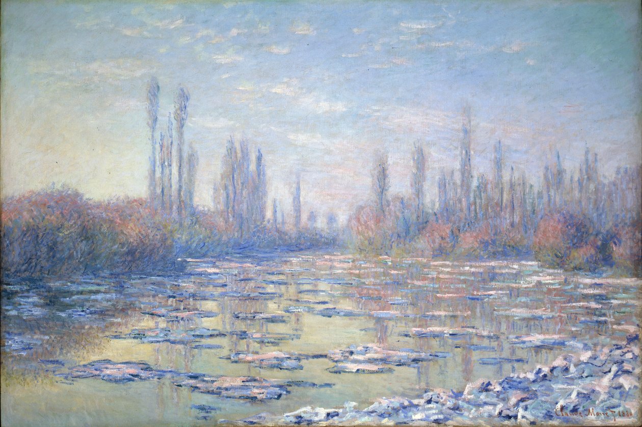 The Ice Floes, 1880 by Claude Monet