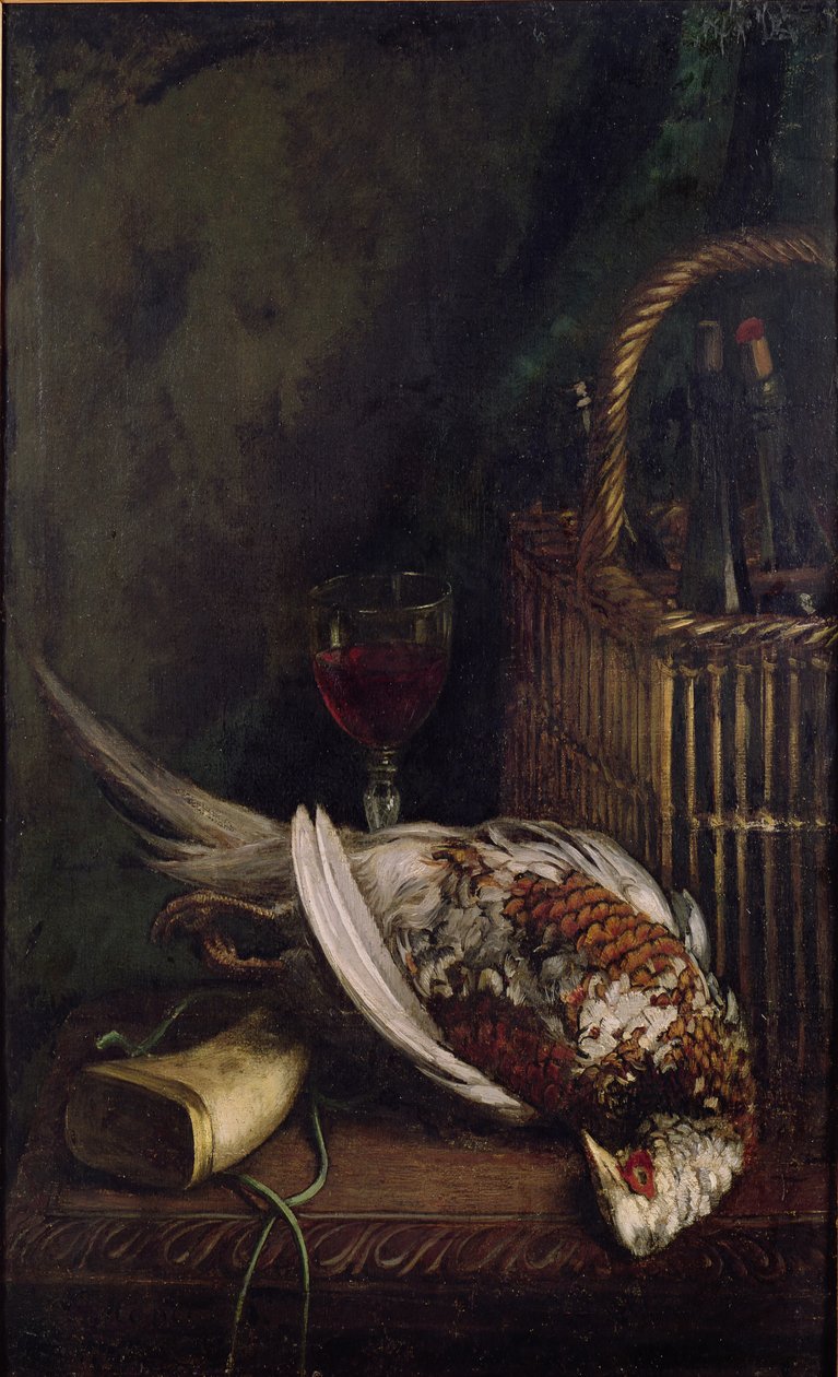 Still Life with a Pheasant, c.1861 by Claude Monet