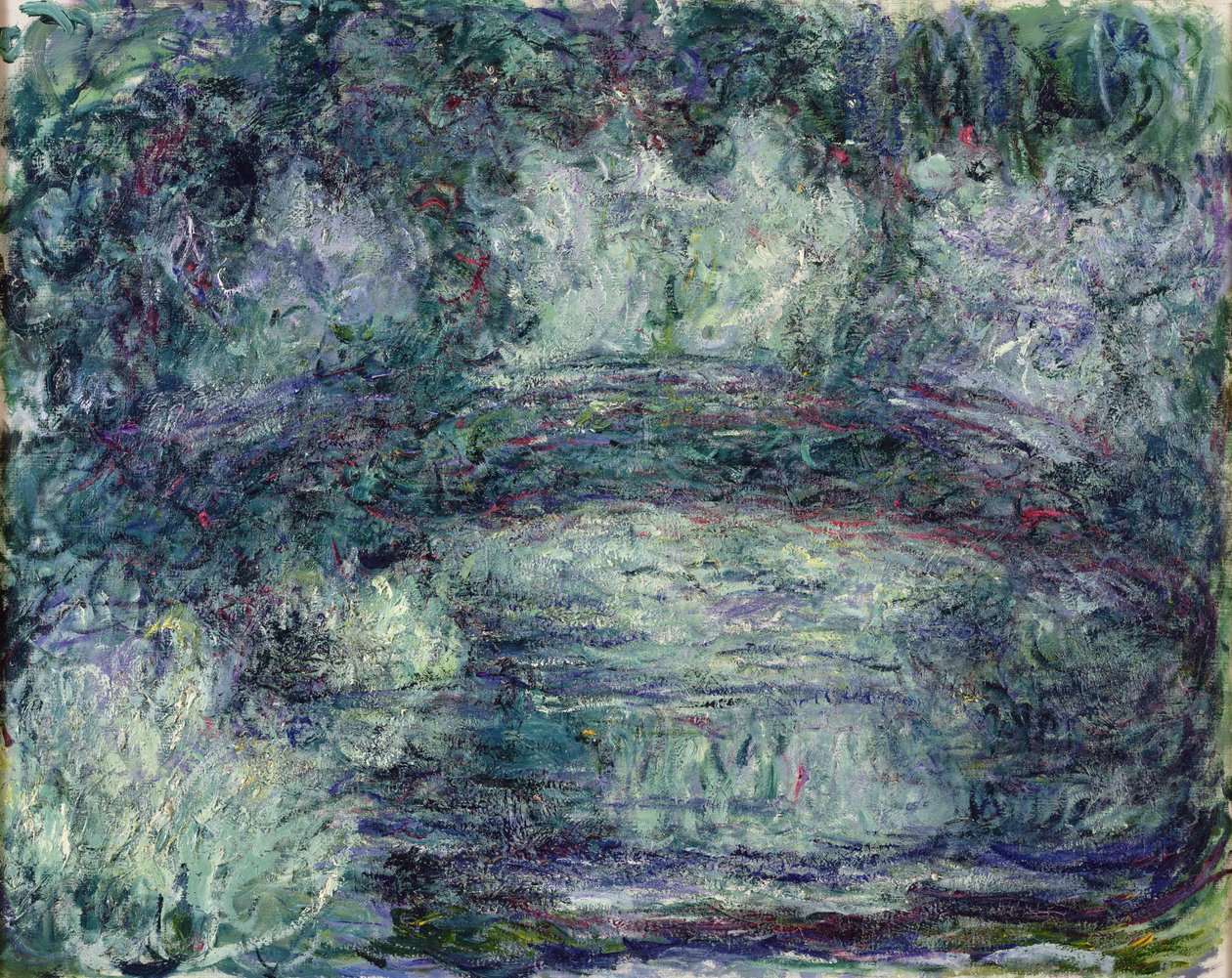 The Japanese Bridge by Claude Monet