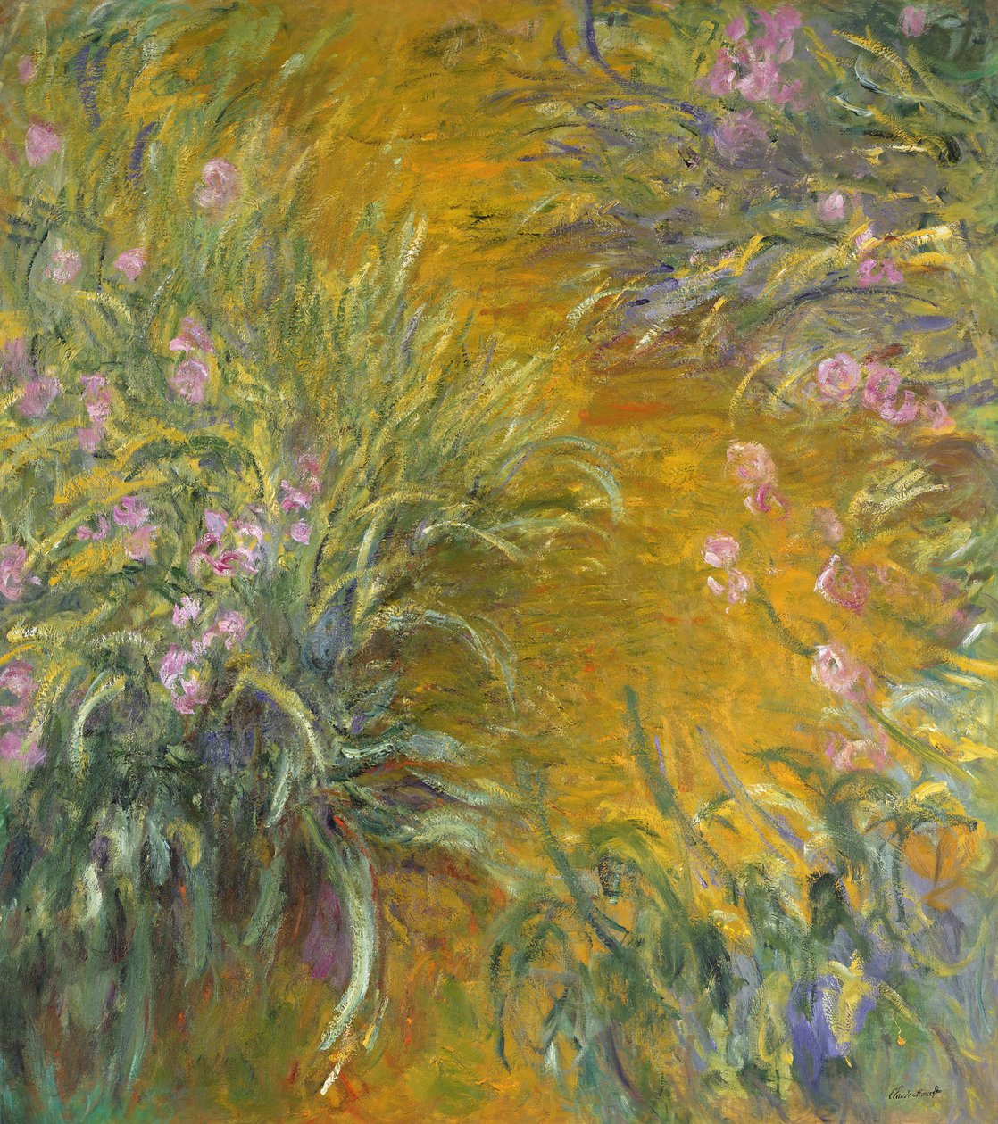 The Path through the Irises, 1914-17 by Claude Monet