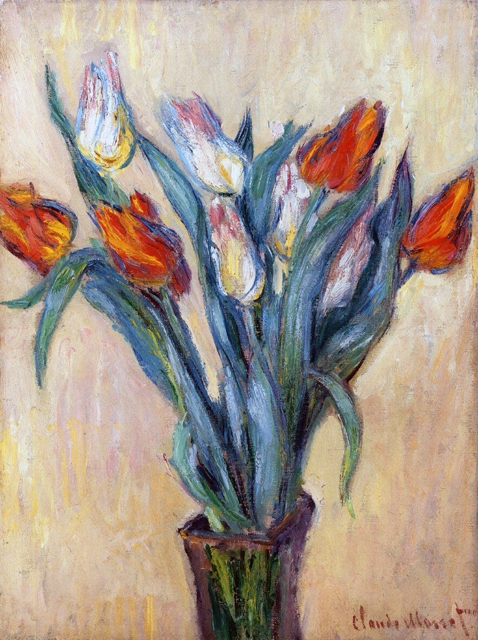 Tulips, 1885 by Claude Monet