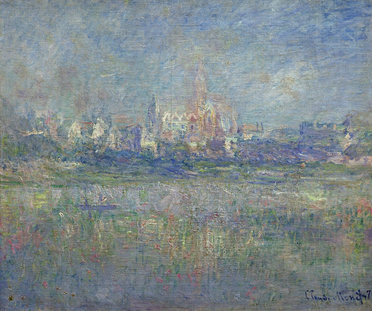 Vetheuil in the Fog, 1879 by Claude Monet
