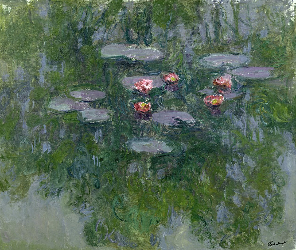 Waterlilies, 1916-19 by Claude Monet