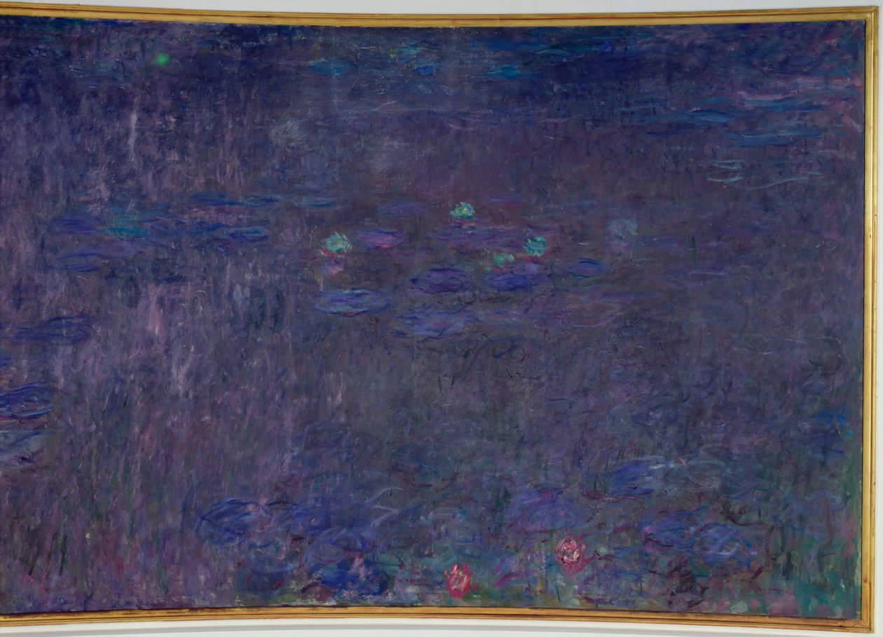 Waterlilies: Reflections of Trees (detail) by Claude Monet