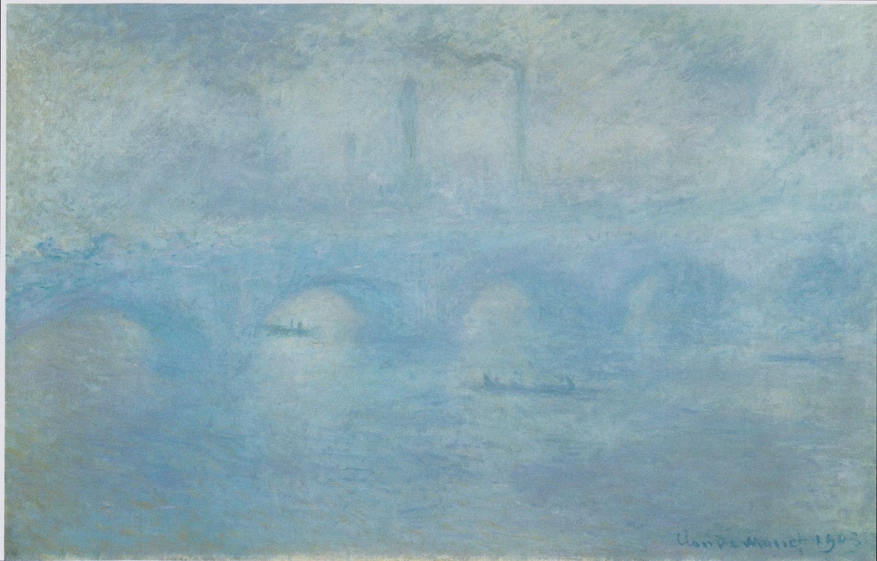 Waterloo Bridge by Claude Monet