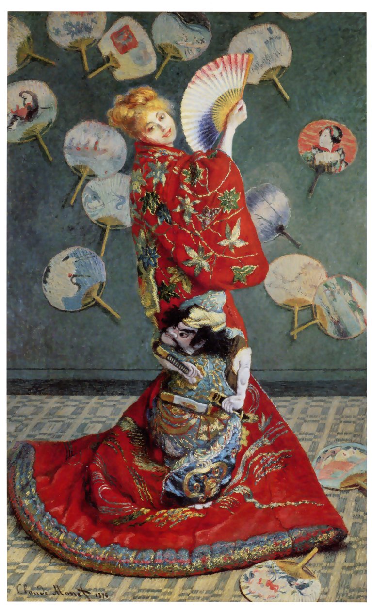 La Japonaise (Camille in Japanese Costume) by Claude Monet