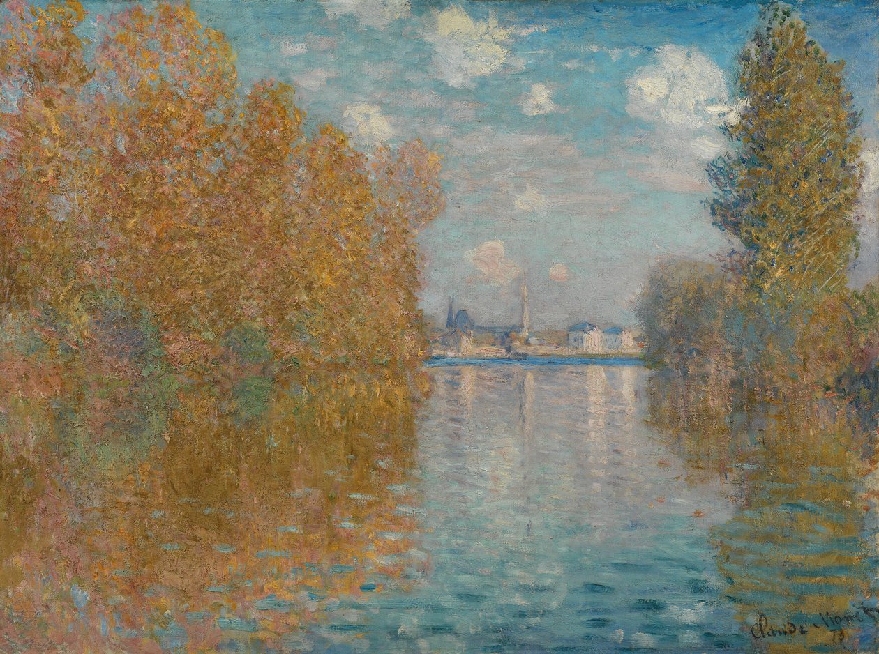 Autumn Effect at Argenteuil, 1873 by Claude Monet