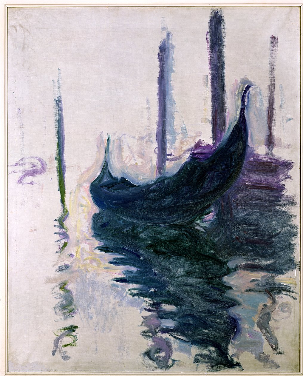 Gondolas in Venice by Claude Monet
