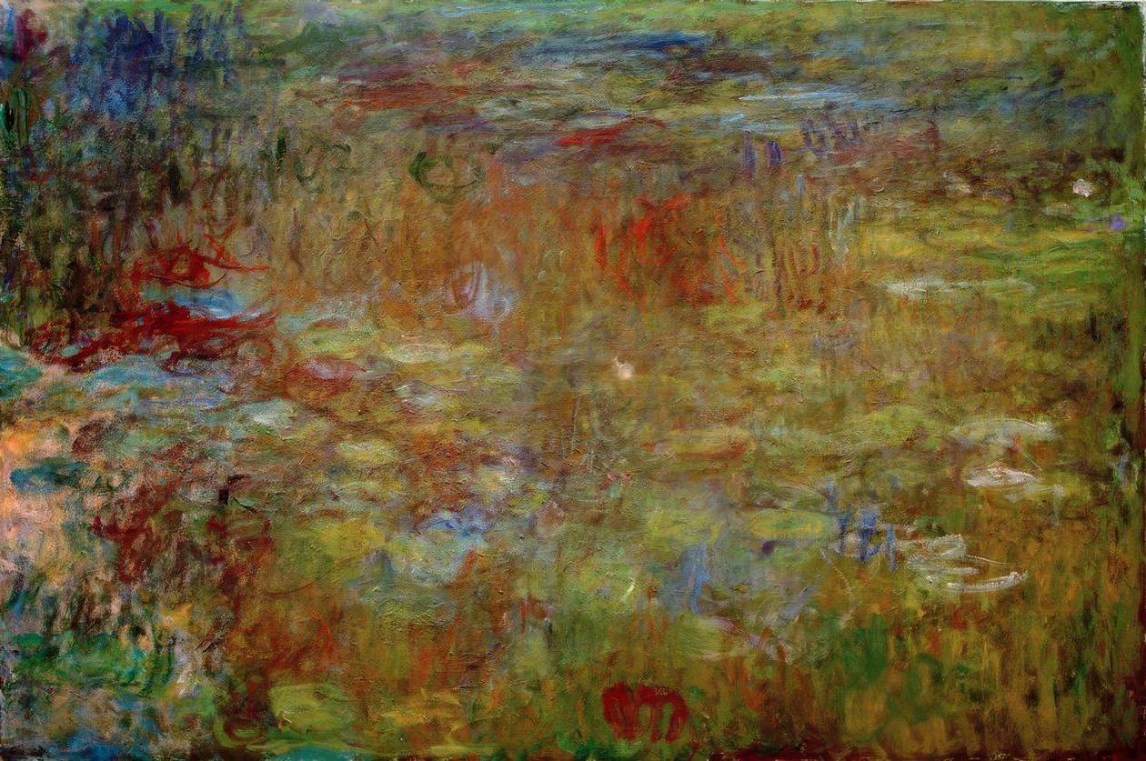 The Water Lily Pond by Claude Monet