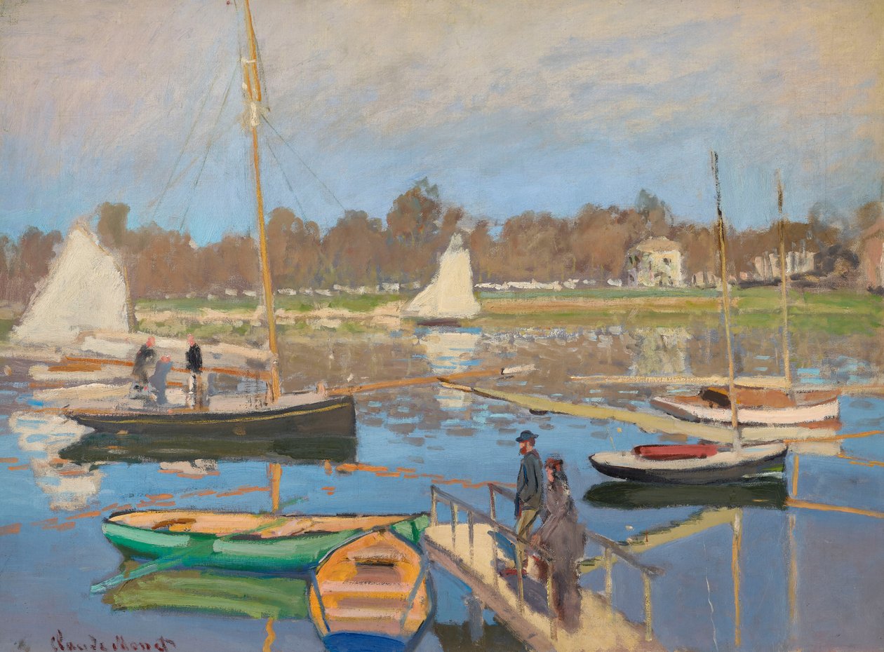 The Basin of Argenteuil by Claude Monet
