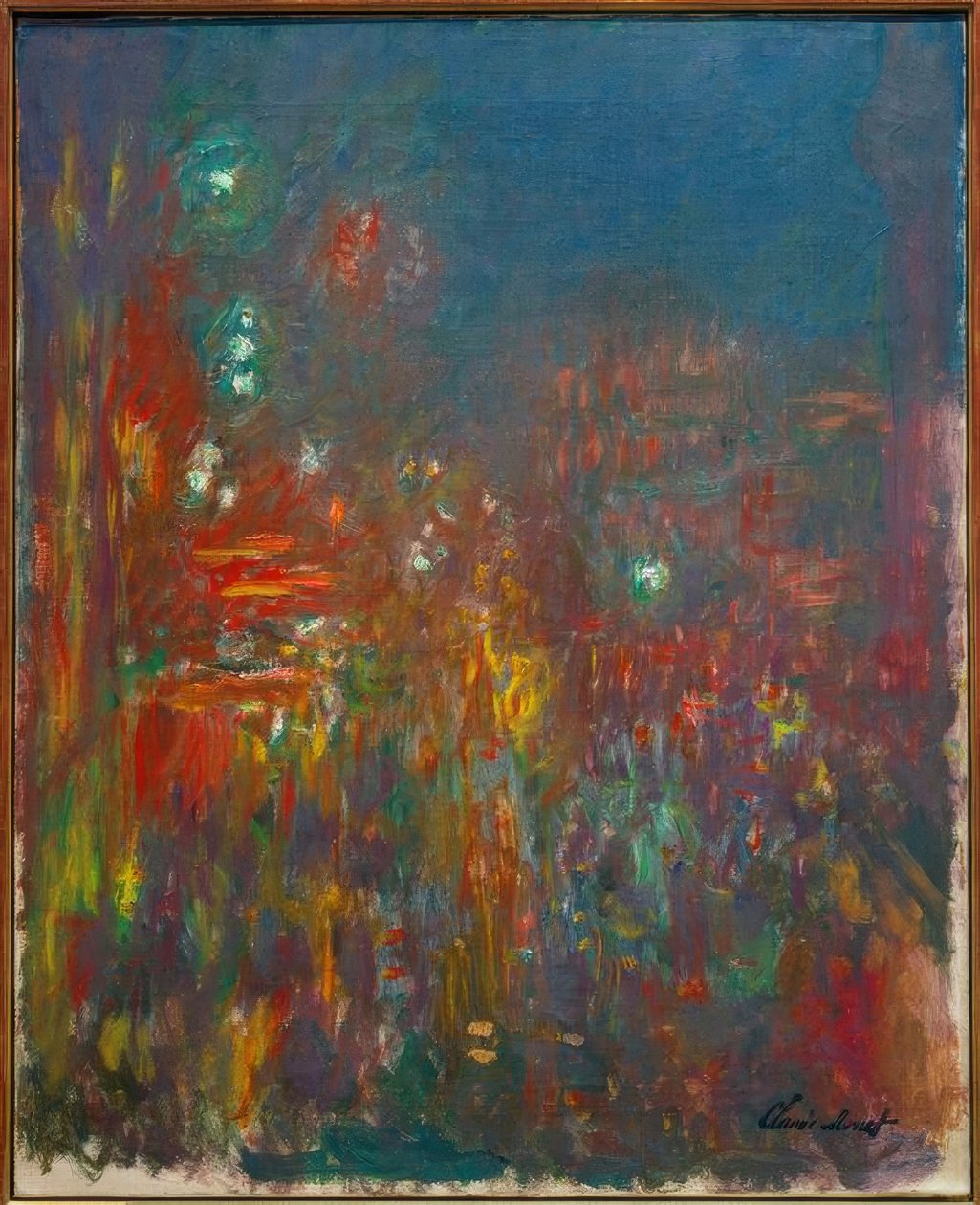 Leicester Square by Claude Monet