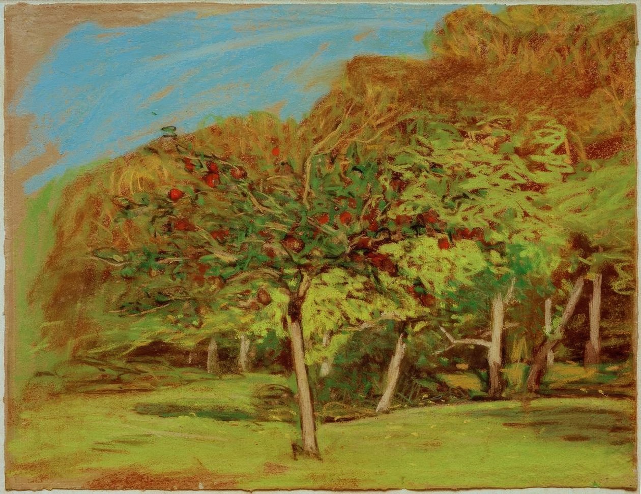 Fruit Trees by Claude Monet