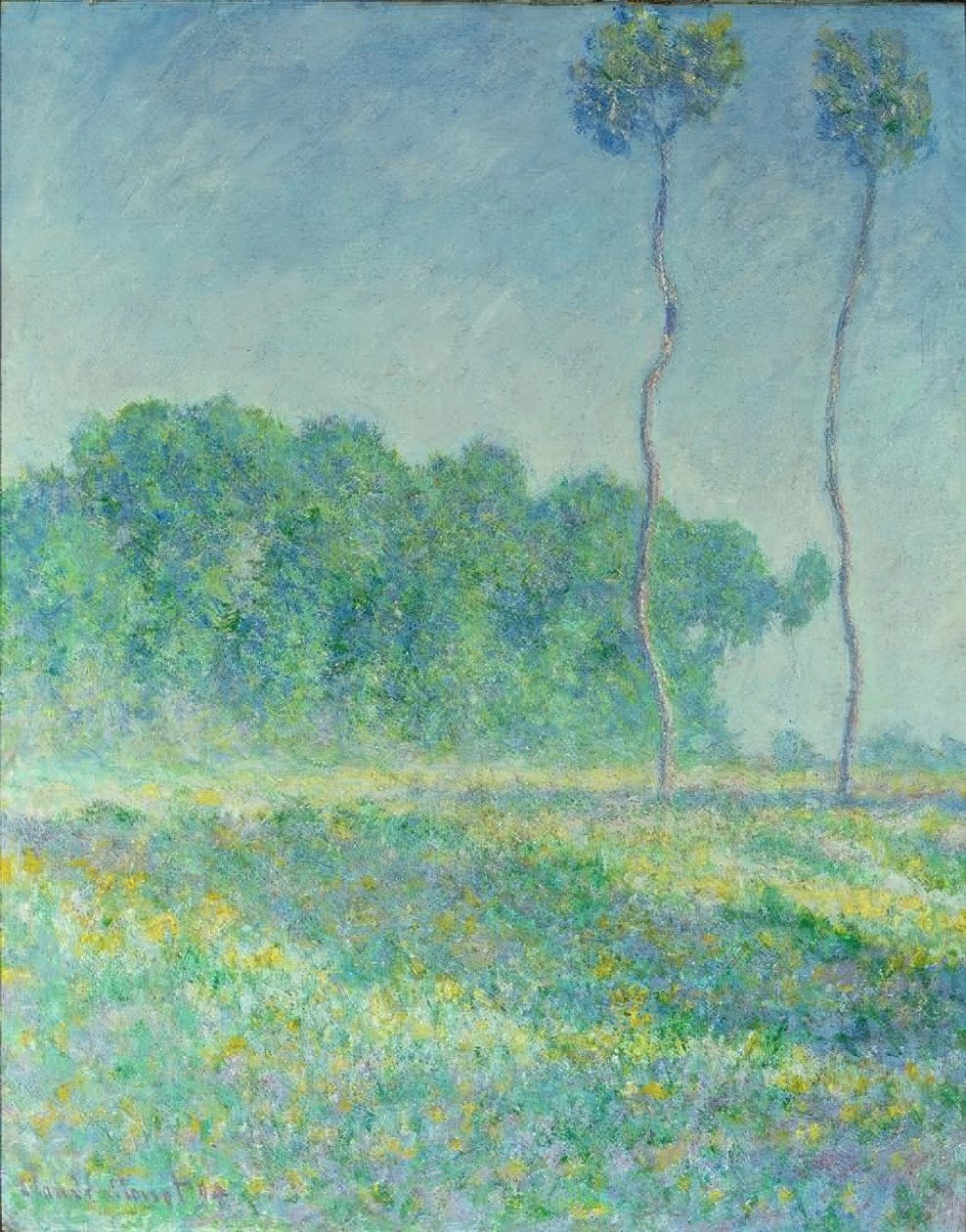 Spring Landscape by Claude Monet