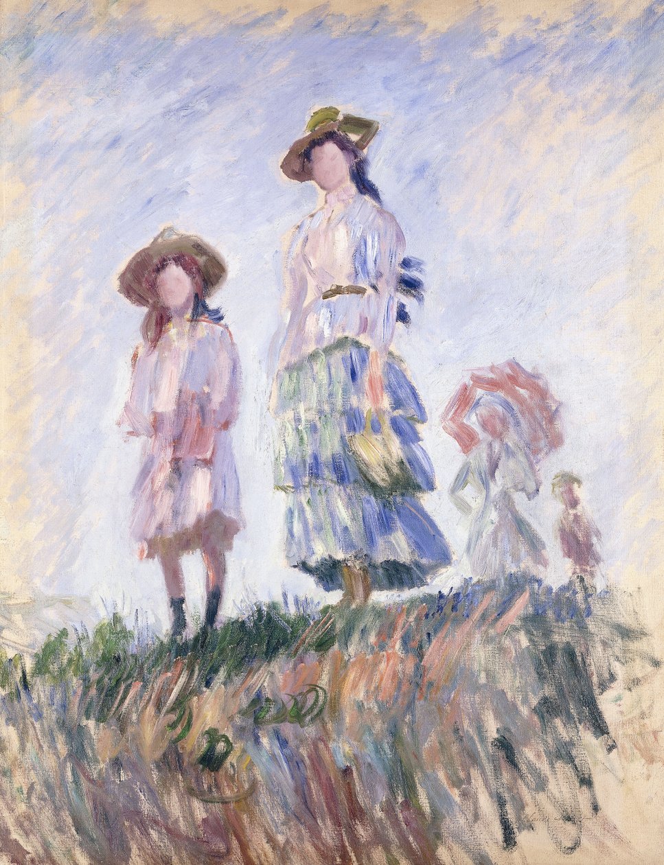 Promenade by Claude Monet