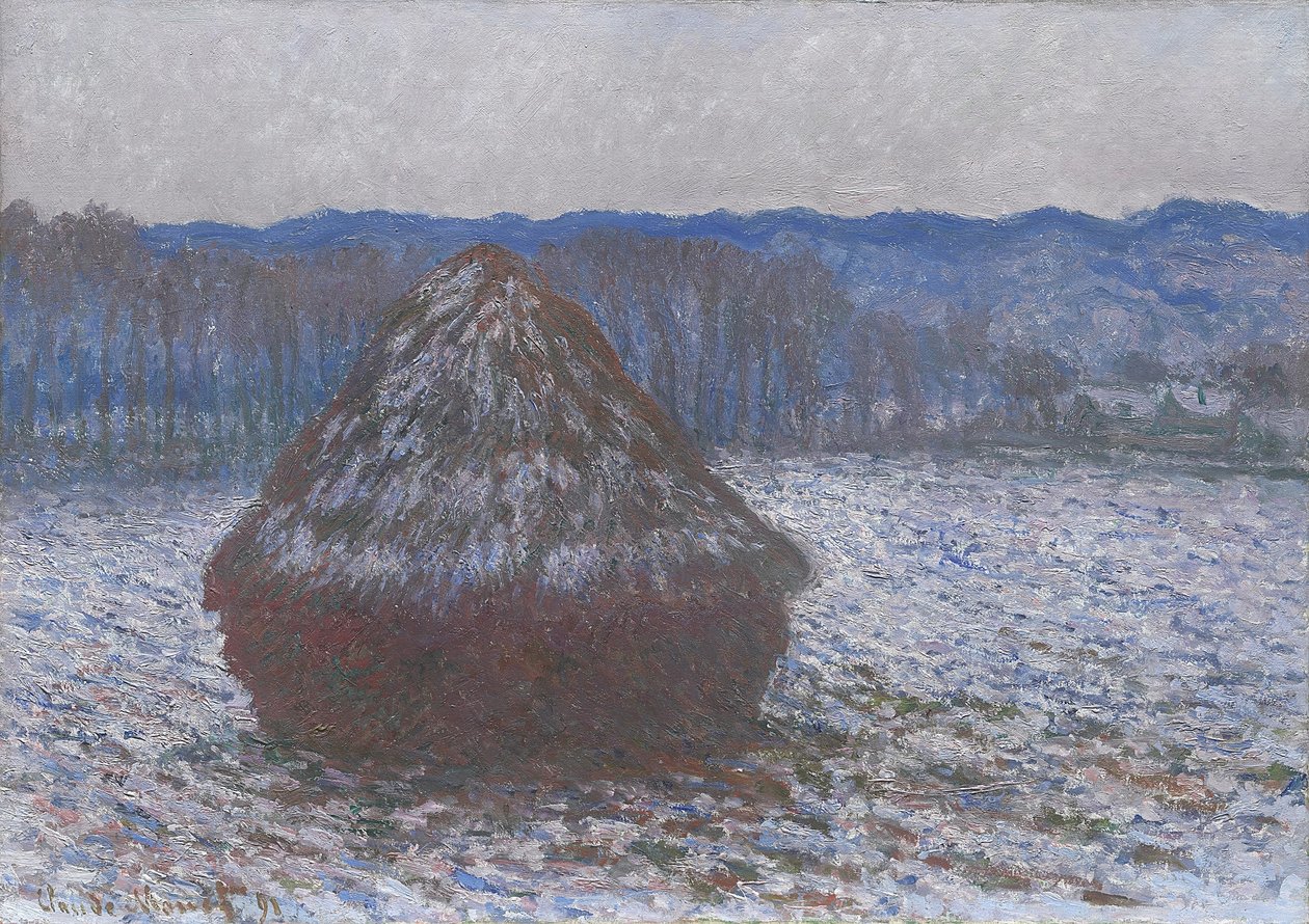 Stack of Wheat by Claude Monet