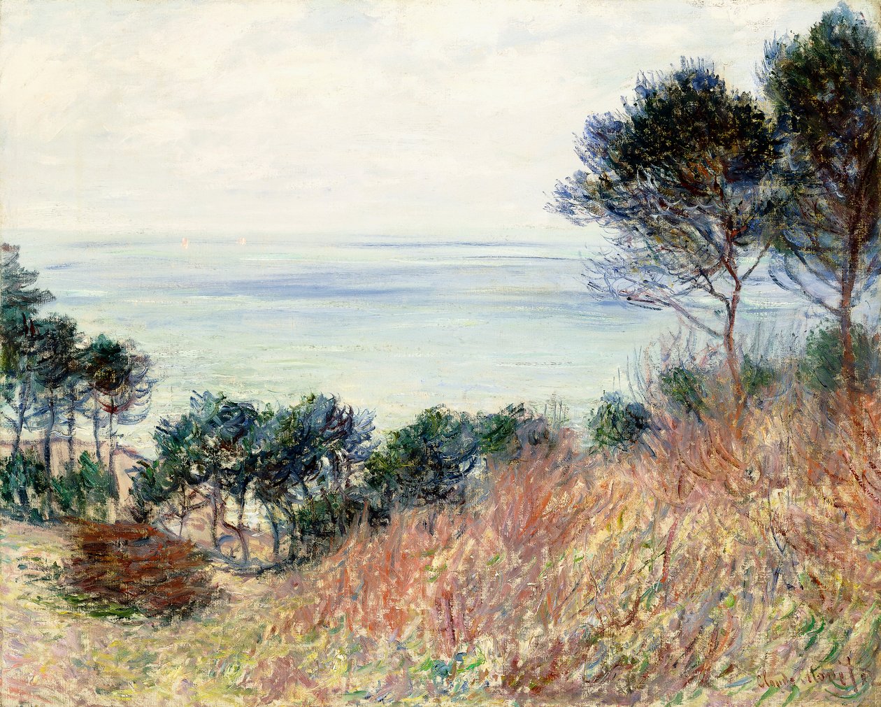 The Coast of Varengeville by Claude Monet