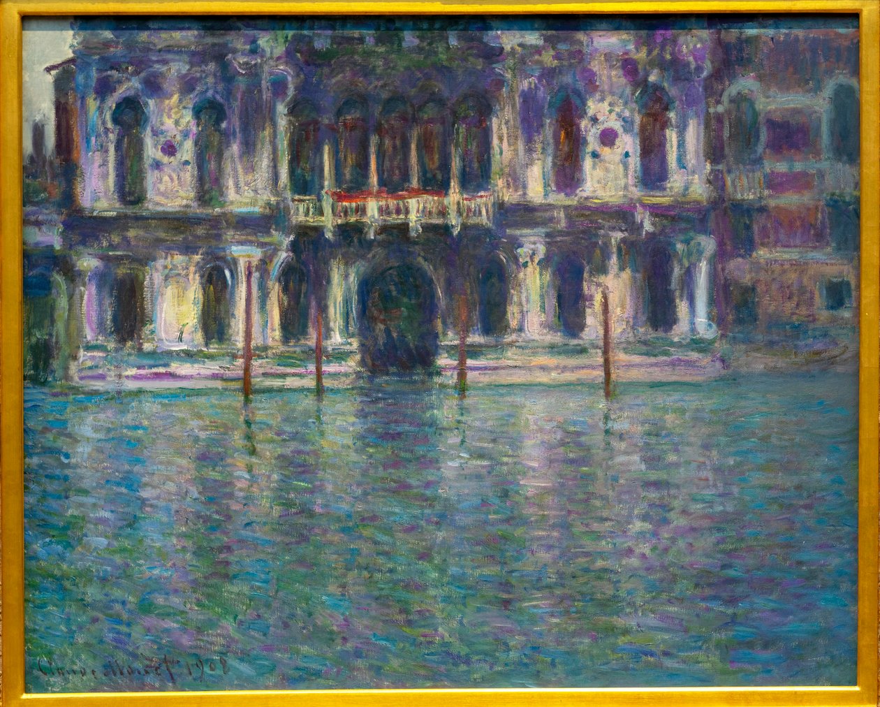 The Palazzo Contarini by Claude Monet