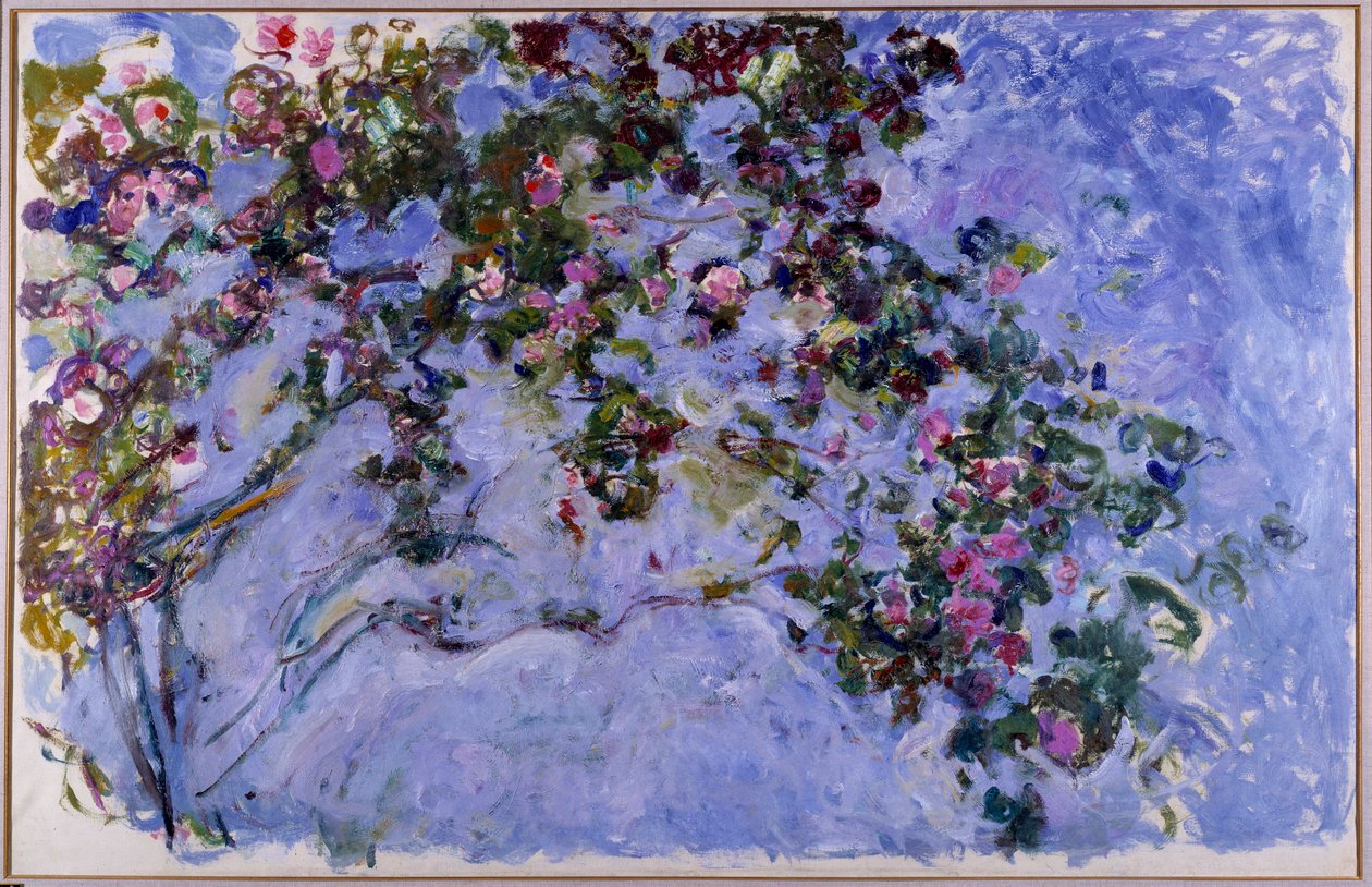 The Roses by Claude Monet
