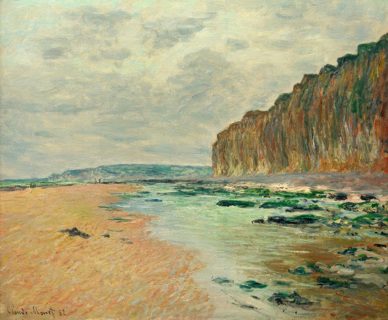 Varengeville, Low Tide by Claude Monet